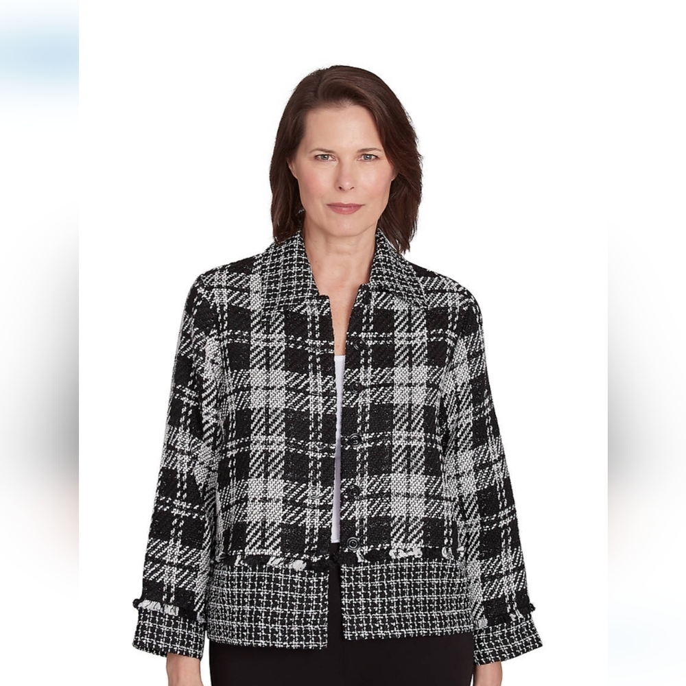Alfred Dunner Boucle' Jacket